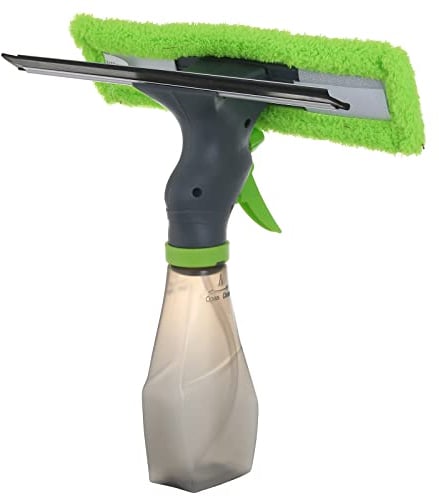 Qualtex Spray Bottle Cleaning Kit Head Compatible with Karcher WV2 Premium Window Vacs C/W Microfibre Cloth