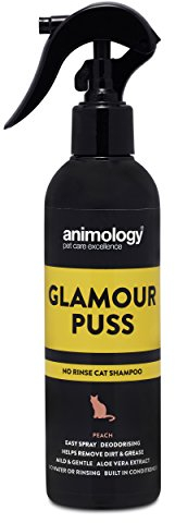 Animology Glamour Puss No Rinse Cat Shampoo, Peach, 250 ml