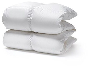 White Cloudz KAPRUN Daunendecke 135x200 cm Wärmeklasse 4 – Extra warme Bettdecke mit 90% Europäische Gänsedaunen – 800g, hochwertiger Bezug aus 100% Mako Baumwolle, besonders weich & flauschig