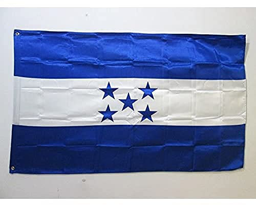 AZ FLAG Bandera de Honduras 150x90cm en Raso - Bandera HONDUREÑA 90 x 150 cm