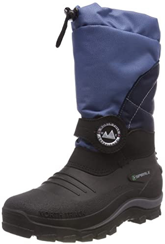 Spirale Unisex Kinder Sascha Schneestiefel, Blau, 33 EU