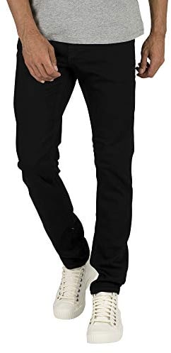 JACK & JONES Men's Jjiglenn Jjoriginal Am 816 Noos Jeans, Black, 34W / 32L