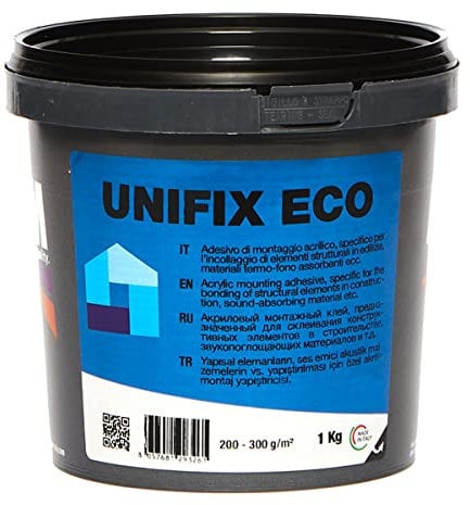 Colla per Pannelli in Polistirolo, Cornici Rosoni Sughero Battiscopa in Legno Pvc Ceramica Piastrelle (1 kg)