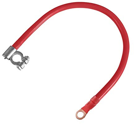 Batterieleitung 50cm in Rot (Pluspol) oder in Schwarz (Masse) auswählbar (Rot (Plusleitung))