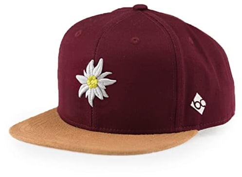 Bavarian Caps Kinder Edelweiß Cap, frühlingsrot, ONE Size