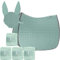 Eskadron Set Basic Cotton Schabracke mit Fliegenohren & Bandagen in Ice, Größe:Pony Dressur (PD)