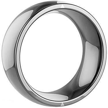 Saclerpnt R4 Smart Ring NFC - Elektronik Mobile IOS Android Smartphone tragbare Magie Smart Ring (D) - Biometrisches Überwachungsgerät - Fingerabdruck-Scanner