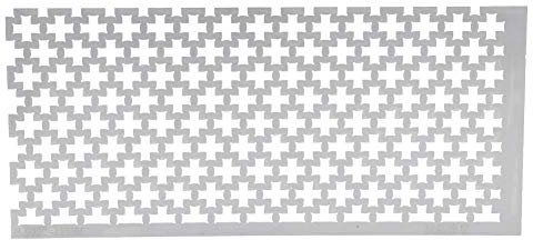 Diamant Malerei Lineal, Edelstahl Diamant Mesh Lineal Square Point Lineal Werkzeug 5D DIY Tool Kit Künstlerbedarf für DIY Diamond Painting Kits