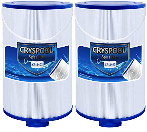 Cryspool MPT-Gewinde Spa-Filter ersetzt Watkins 303279, FC-2402, Free Flow und Lifesmart Whirlpool-Filter, 1 1/2 Zoll Feingewinde, 2 Stück