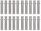 Goujon De Roue M12X1.25,Conversion De Goujone Roue Étendus,20 Goujone Conversion De Roue Étend58 Mm De Lueur 41 Mm Boulons À Tige Vis À Goujon En Acier Forgé À Froid Pour ures(M12X1.25 To M12X1.5)