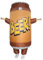 JASHKE Costume de Bière Gonflable Costumes d'Halloween Gonflables Déguisements Gonflables pour Adultes