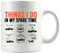 Panvola Things I Do In My Spare Time - Taza de café de cerámica para hombres y mujeres, nuevos conductores, novio, papá, marido, amantes de los automóviles, coleccionista, 325 ml, color blanco