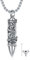 HARMONY BOLA Collier Urne En Forme De Dragon Pour Cendres En Argent Sterling Pendentif En Forme De Dragon Bijoux De Crémation Cadeaux Commémoratifs Pour Femmes et Hommes