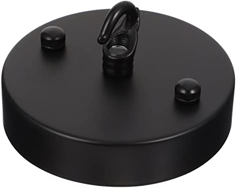 HOMSFOU 2stücke Retro Deckenplatte Für Kronleuchter Praktische Deckenbaldachin Mit Haken Stabil Und Langlebig Für Pendelleuchten Und Lampenmontage Hochwertiges Design Für Sichere