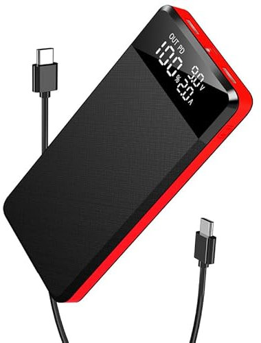 Power Bank 46800 mAh Portable Charger PD25W USB Power Bank Fast Charging with 3 Output & 3 Input, LED Display, LED Flashlight, Portable Battery Pack Suitable for Smart Phones,Tablets
