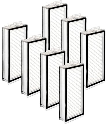 (7 Pièces) Q5 Max+ Ultra Filtres HEPA de Rechange Compatibles avec Les Aspirateurs Robots Roborock Q5 Max+, Q5 Pro, Q5 Pro+, Q8 Max, Q8 Max+, Q7, Q7+, Q7 Max, Q7 Max+, Q5 Duoroller+, Kit De Filtres
