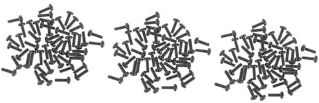 Gatuida 3sets Ring Doorbell Security Screws Replacement Parts 10 Count Stainless Steel 100pcs*3