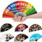CCZUIML Custom Fan Handheld Customized with Picture Text Decorative Folding Fans Personalized Fans, Fans Foldable for Wedding Dancing Saloon Cosplay Party Rave