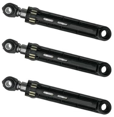 Amortiguador de tambor for lavadora Siemens y Bosch, barra de equilibrio, soporte for pies (3 piezas)