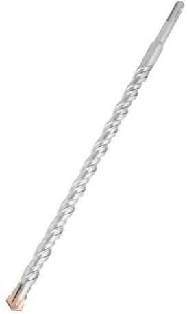 Hilpaty Foret SDS Plus 16x350mm Professionnel Forets à Béton avec 4 Tranchants en Carbure et Double Hélice - Idéal pour Percer Dans le Béton, Brique, Pierre, Maçonnerie