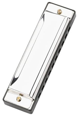 Supvox 10löcher Diatonische Mundharmonika Töne Mundharmonika Für Anfänger Und Erwachsene Mit Hartschalenkoffer Musikinstrumente