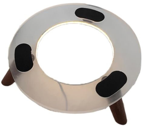 Pour Harman Kardon Verre 2/3/4ème Base en Bois Affichage de Bureau Absorption des Chocs Aura Audio Stand Studio pour Harman Kardon