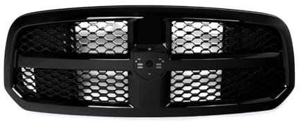 Facelift Grill Für Dodge Für Ram 1500 2013-2021 Glänzend Schwarz Front Stoßstange Grille Tradesman Honeycomb Front Oberen Grille Kühler Gitter Grill Abdeckung Kühlergrill Passend