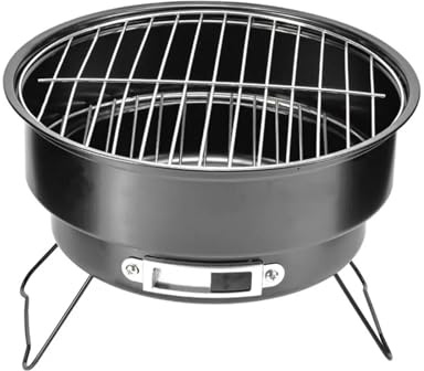 Mini réchaud à Charbon Portable en Acier Inoxydable, léger et Pliable, for Camping, randonnée, Barbecue en Plein air, Plaque de Cuisson