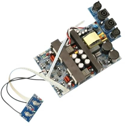 NONDK Nueva Placa Amplificadora Digital Estéreo IRS2092 de 500 W + 500 W, Amplificador de Audio de Doble Canal con Ajuste de Volumen.