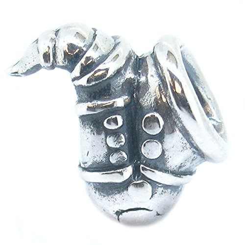 Queenberry Armband-Charm Sterling-Silber Saxophon im europäischen Stil