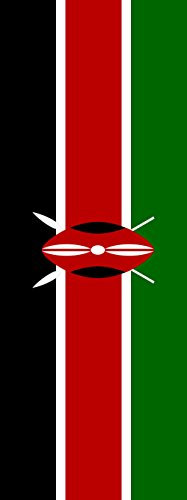 magFlags Bandera Kenia | bandera vertical | 6m² | 400x150cm