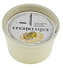 Cereria di Giorgio creamesque Duftkerze im EIS, Wachs, gelb, 7.9 x 7.9 x 4.9 cm