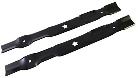 SECURA Jeu de lames (combi) compatible avec Craftsman 917.253241 Tracteur de pelouse
