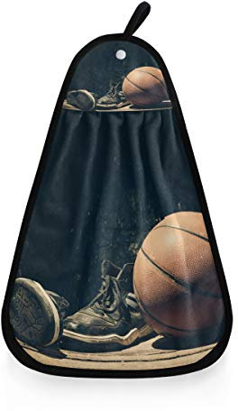 Montoj NBA Basketball Sport Handtuch Küchentuch Handtuch mit praktischer Schlaufe zum Aufhängen