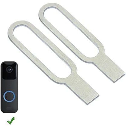 Beliefluo Blink Doorbell Key, Replacement Doorbell Key Compatible With Blink Video Doorbell,Release Tool Removal Pin Security Key Tool(2 Pack)