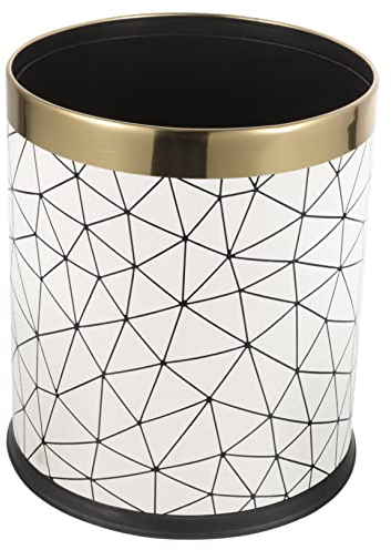 Cabilock garbage can waste container rubbish bin bedroom trash bin laundry basket kitchen trash cans trash holder office trash bin practical trash can plastic basketball European style