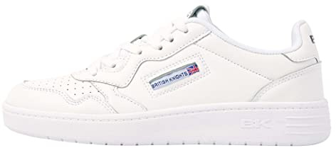 British Knights Women's Noors Sneaker, White, 13.5 UK