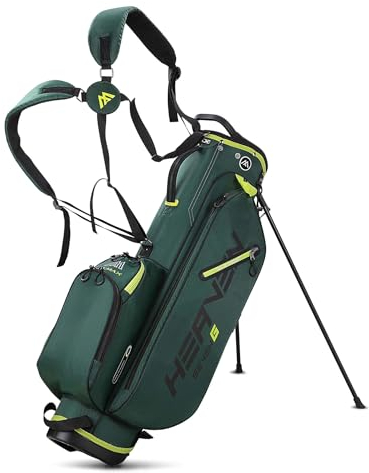 Big Max Heaven 7 G Standbag - Sunday Golfbag (ForestGreen-Lime)