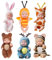 Huayeex 6 Piezas Muñecas Reborn, Muñecas De Renacimiento Durmiendo con Ropa, Bebés De PVC, Juguetes Realistas para Niños Y Niñas De 1 A 3 Años