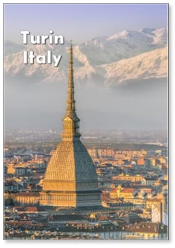 Turin (Torino), Maulwurf Antonelliana und Alpen, Kühlschrankmagnet
