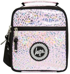 Hype Pink Animal Print Lunch Bag
