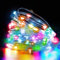HOTUT Lichterkette Mehrfarbig, 2 Stück Lichterkette Batterie, 2m 20LEDs Lichterketten Kupferdraht, Klein Innen Lichterkette für Schlafzimmer, Party, Hochzeit, Weihnachten, DIY deko