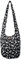 CCcollections Umhängetasche aus Baumwolle, große Boho-Hippie-Hobo-Handtasche mit 40 Drucken – Unisex-Umhängetasche (Skull Black)