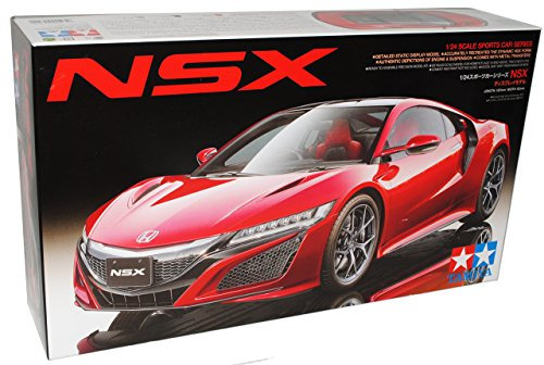 Generisch Hond. Acura NSX Coupe Rot Neues Modell Ab 2016 24344 Kit Bausatz 1/24 Modell Auto Modell Auto