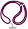 CASETiFY 8mm Rope Cross-body Strap with Card - Mulberry