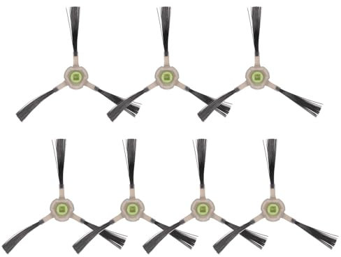 (7 Pezzi) Spazzole Laterali M210 per Lefant M210B, M213S, M210S, M213, M210 Pro, M210P, Okp Life K2, K3, K3A, K4, K5, Robot Aspirapolvere, Kit Di Accessori, Kit Di Spazzole Laterali Di Ricambio