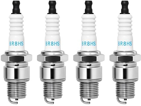4 Stücke Zündkerze BR8HS(4322) / BR8HS-10 Nickel, Schlüsselweite: 20.8 mm, Gewindelänge: 12.7 mm /BR8HS/4322/6715