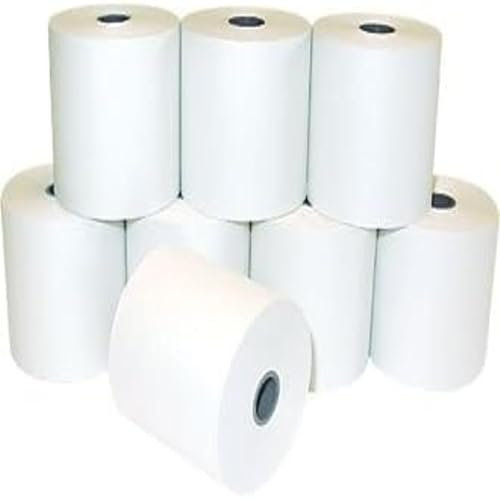 20 Rolls of Premium Quality 80mm x 80mm Thermal Till Rolls Cash Register Rolls