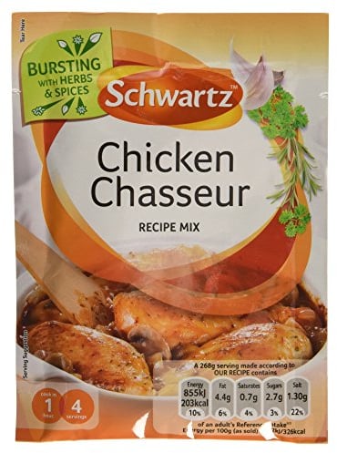 Schwartz Authentic Chicken Chasseur, 40g