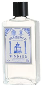 DR Harris & Co Windsor Aftershave Lotion with Citrus, Black Pepper & Cedarwood